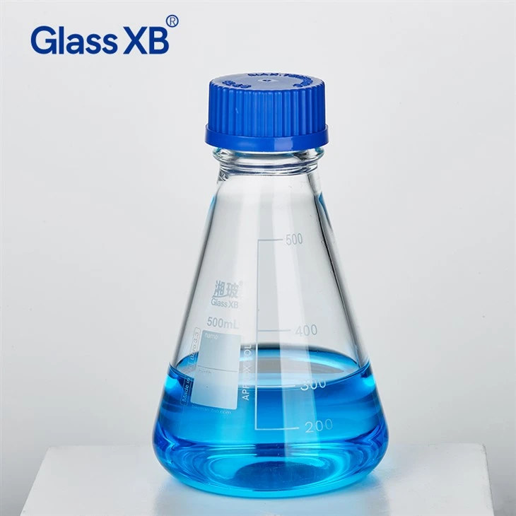 Narrow Neck Wide Neck Conical Flask Erlenmeyer Flask high quality