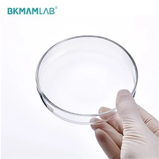 Laboratorium petrischaaltje van hoog borosilicaatglas
